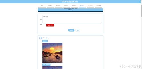 基于Java的社區養老信息服務系統的設計與實現